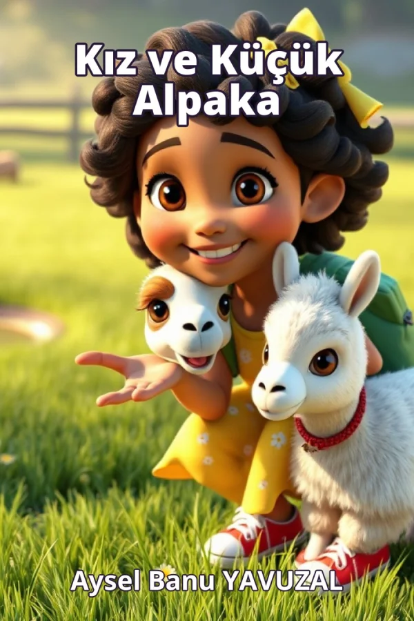 Kız ve Küçük Alpaka