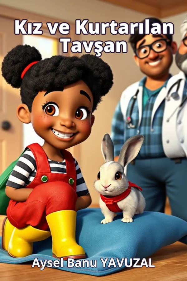 Kız ve Kurtarılan Tavşan