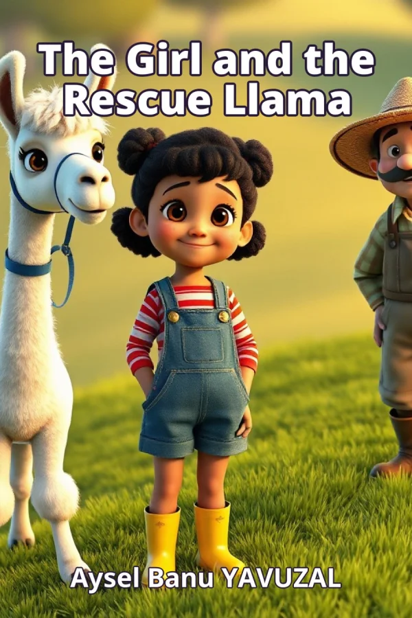 The Girl and the Rescue Llama