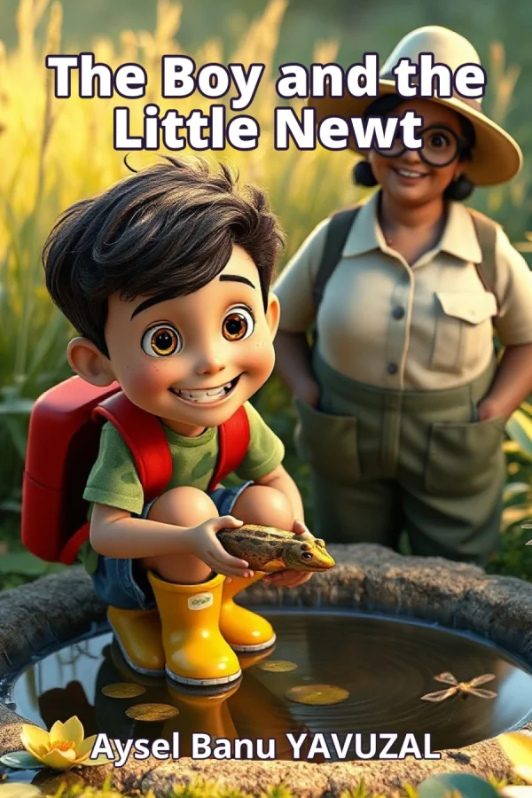 The Boy and the Little Newt