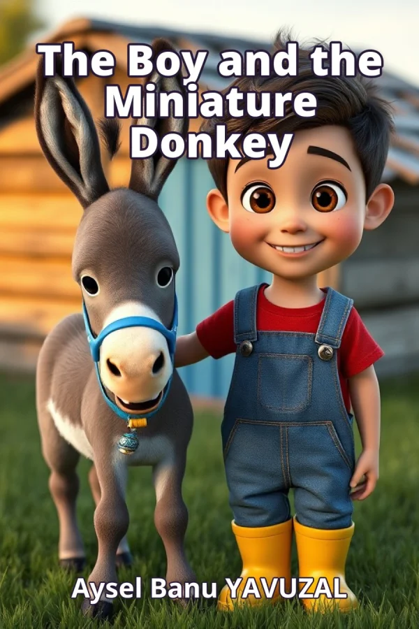 The Boy and the Miniature Donkey